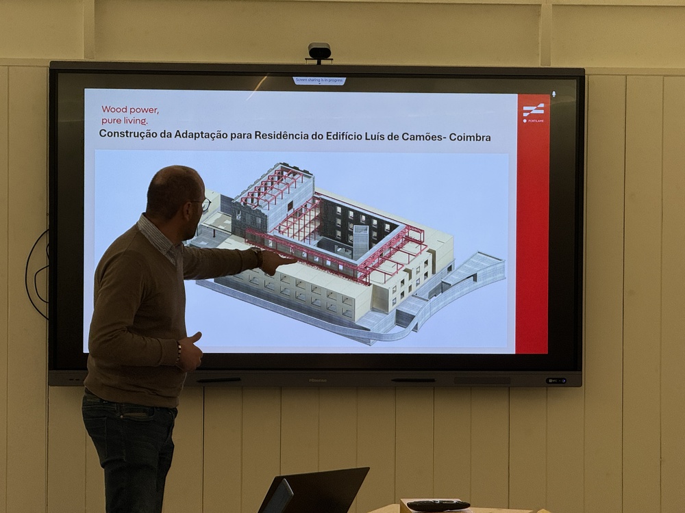 PORTILAME recebe estudantes de Arquitetura da Universidade de Coimbra
