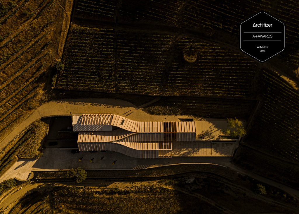 Quinta de Adorigo Winery distinguida nos Architizer A+Awards 2026 Quinta de Adorigo Winery distinguida nos Architizer A+Awards 2026